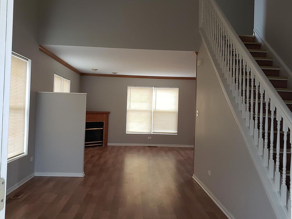 High ceiling foyer.