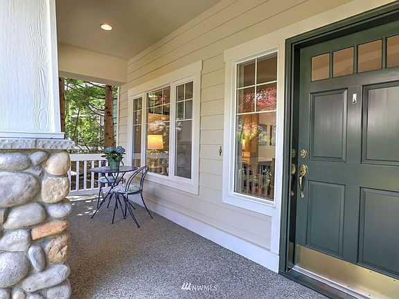 Charming covered front porch