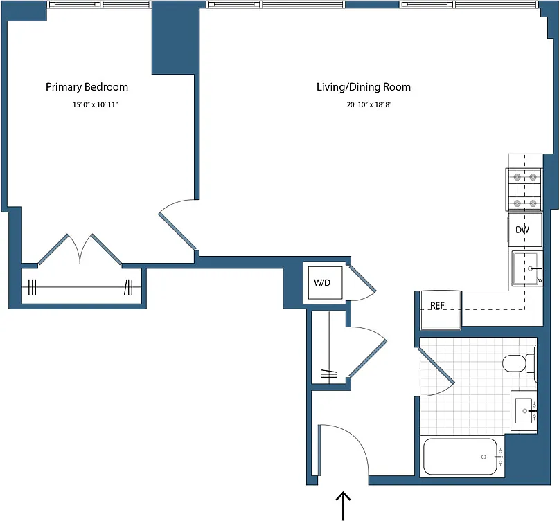 Floor plan A22