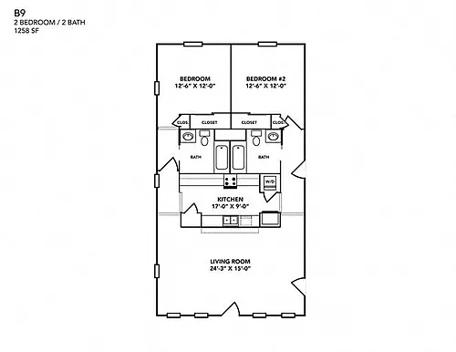 Floor plan B9