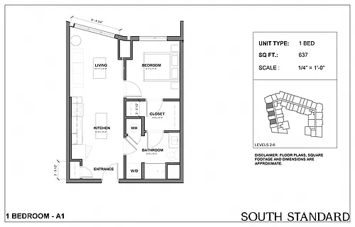 Floor plan 1BA1