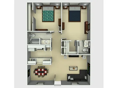 Floor plan D