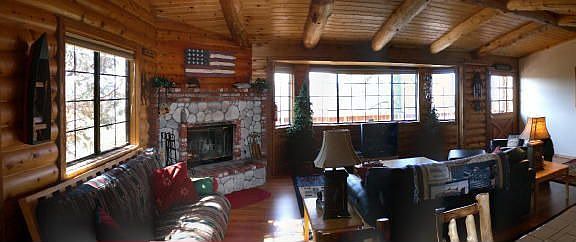 Treetop Lodge Living Room 1