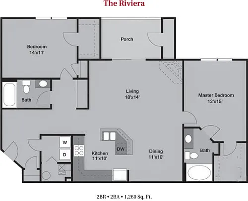 Floor plan The Riviera