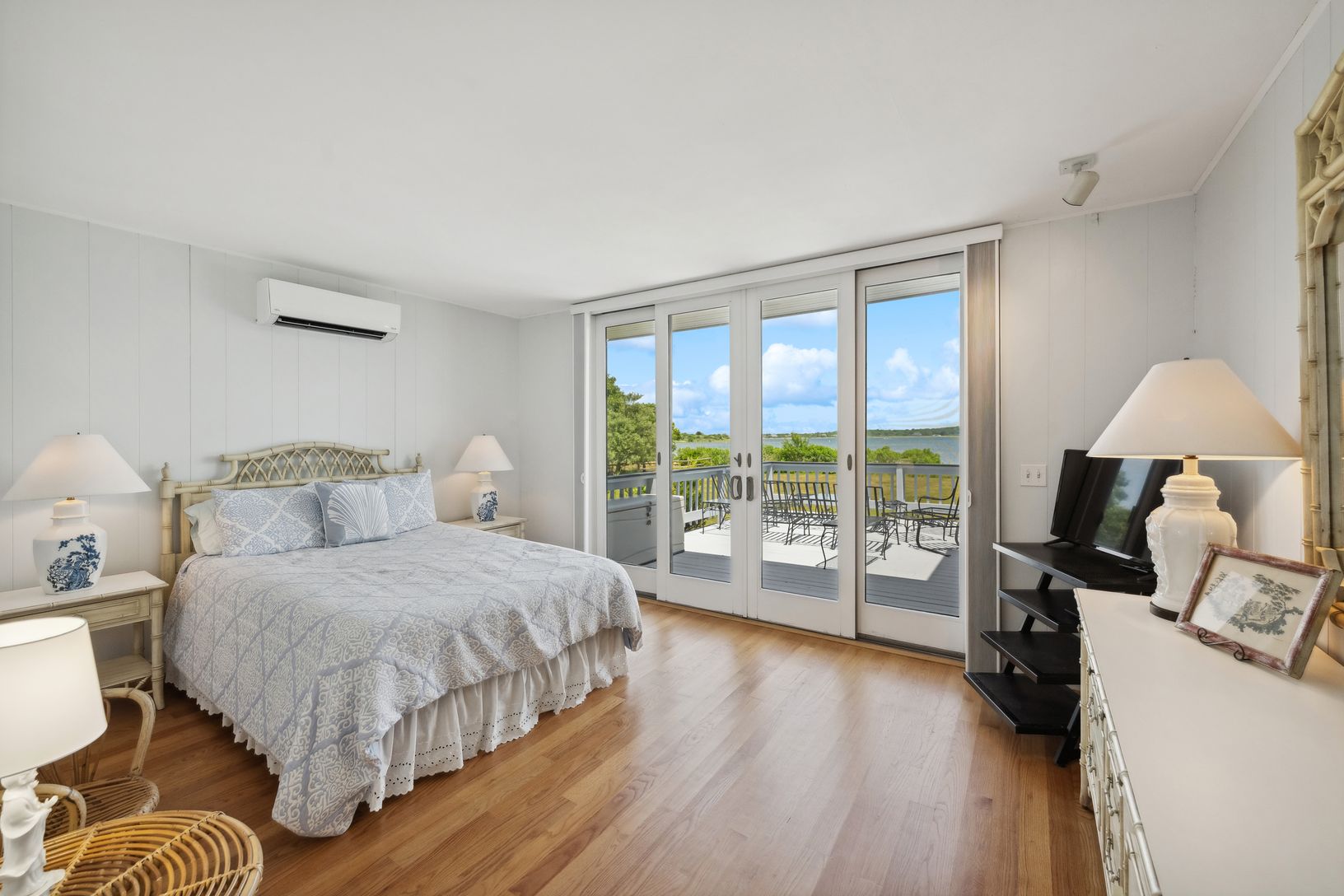  One of two bedrooms with direct outdoor access