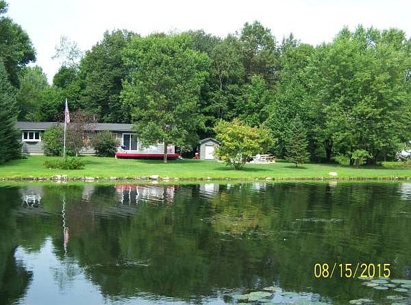 Cabin from across channel
