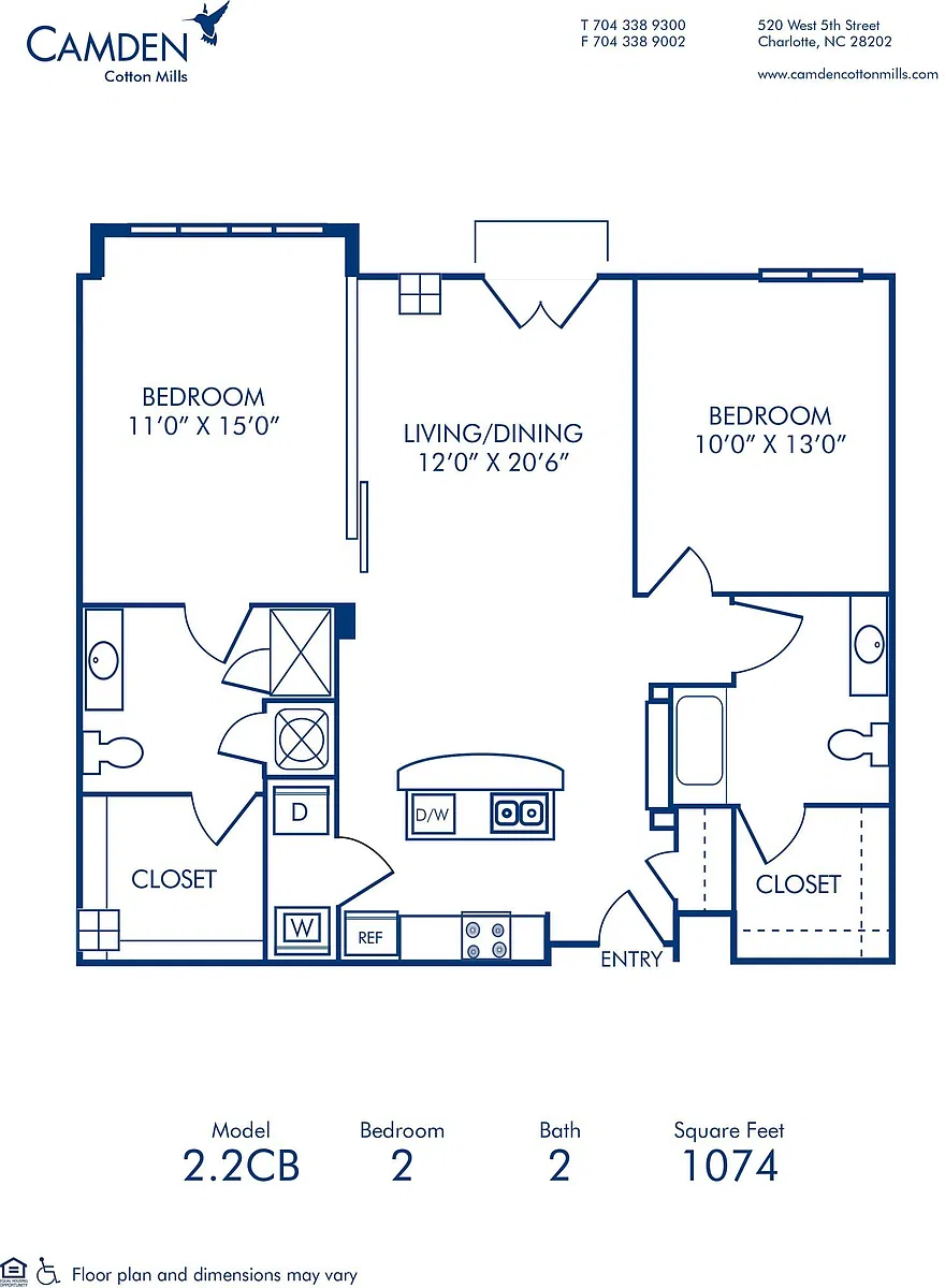 Floor plan 2.2CB