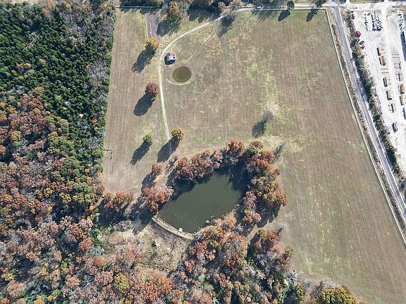 Aerial view of property