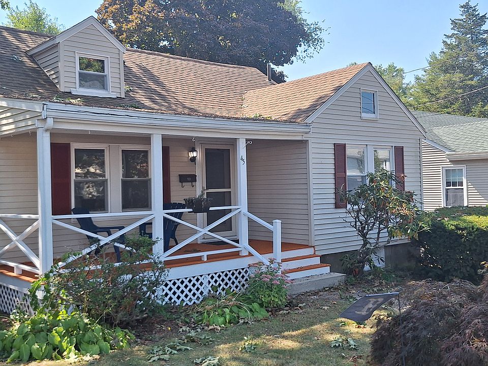 Front of the house with a farmer's porch