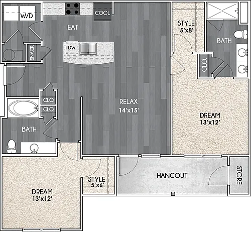 Floor plan B2