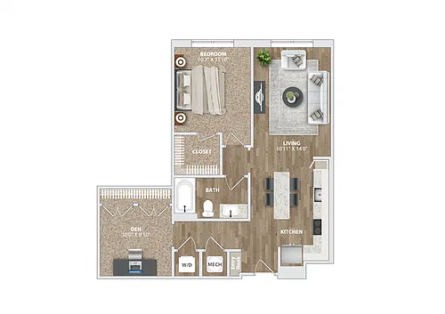 Floor plan A4 DEN