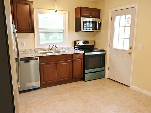 All new stainless appliances
