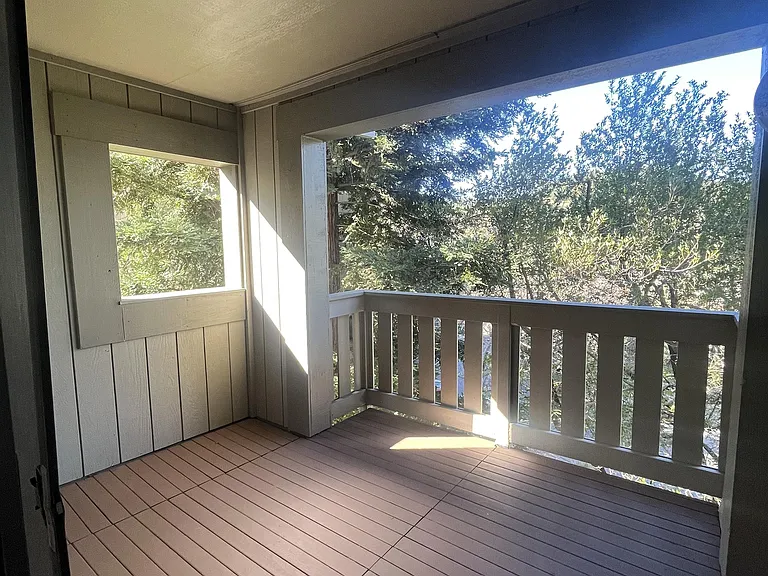 Living room deck
