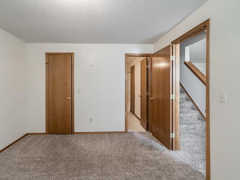 Basement Bedroom with Walk in Closet and Bath