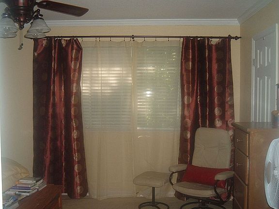 Master Sitting Area and Oversized Window v/view
