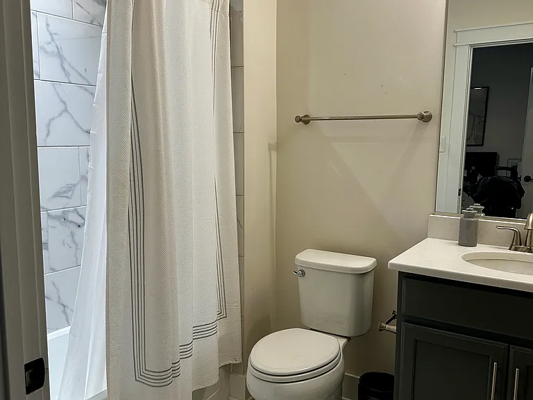 First floor full bath