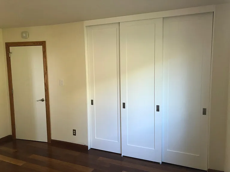Master bedroom entry and closet