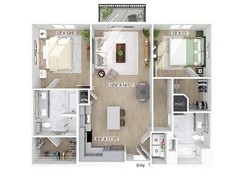 Floor plan B2