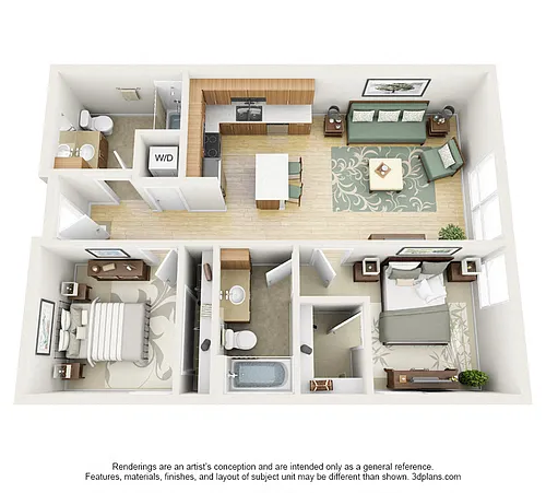 Floor plan Corsair