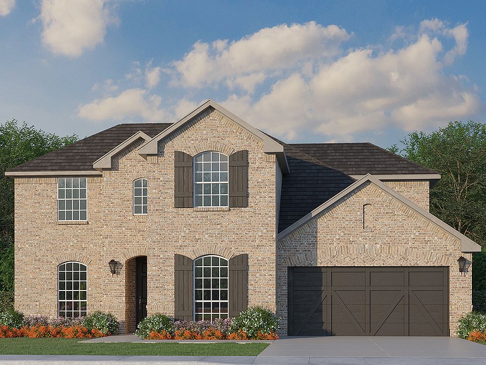 Plan 1689 Elevation A by American Legend Homes