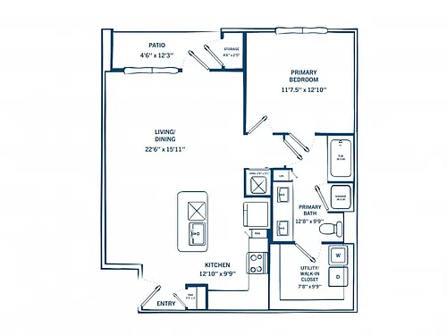 Floor plan A2A