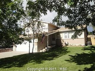 Landscaped front yard