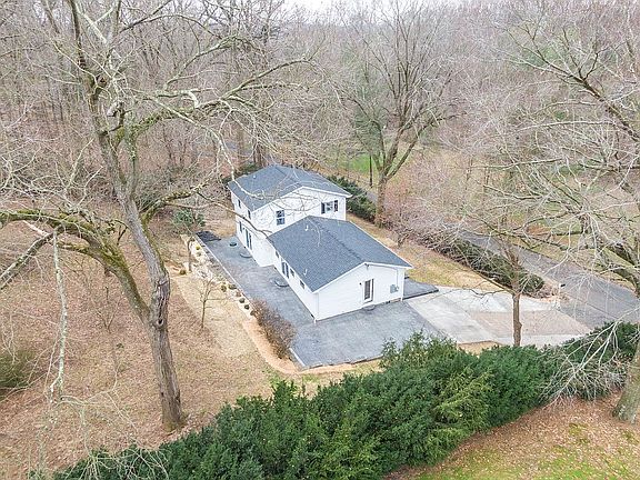 Large stamped concrete patio
