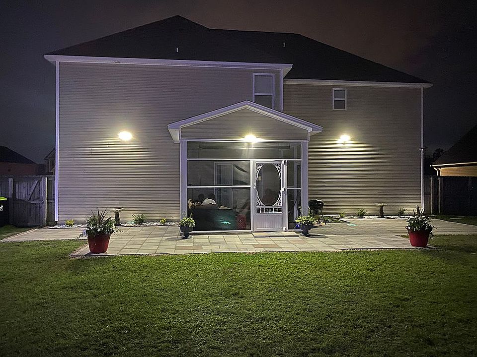 Newly enclosed porch & patio