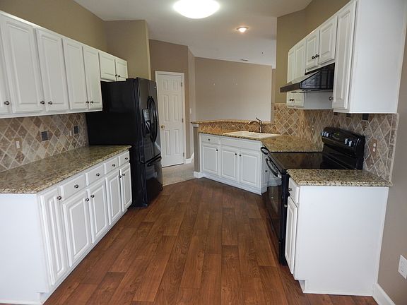 Kitchen from dining area view