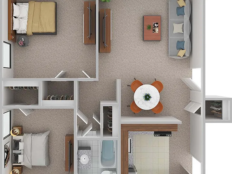 3D Lancashire_Lg_Two_Bedroom_Floor_Plan 3D Lancashire_Lg_Two_Bedroom_Floor_Plan