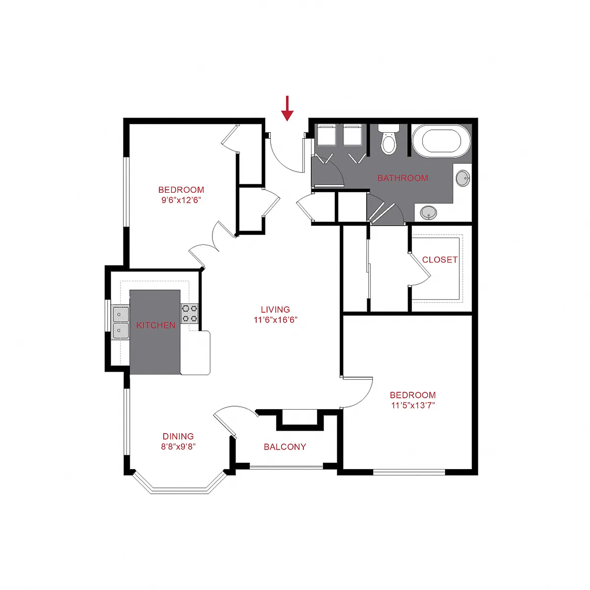 Floor plan PLAN GM WALLACE + DEN