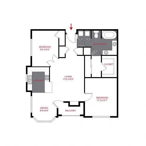 Floor plan PLAN GM WALLACE + DEN