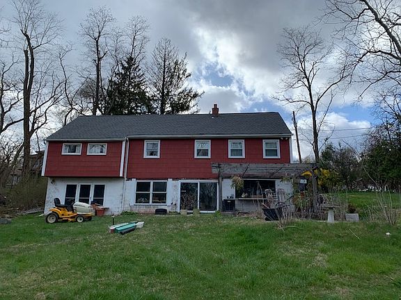 Rear of home, new roof.