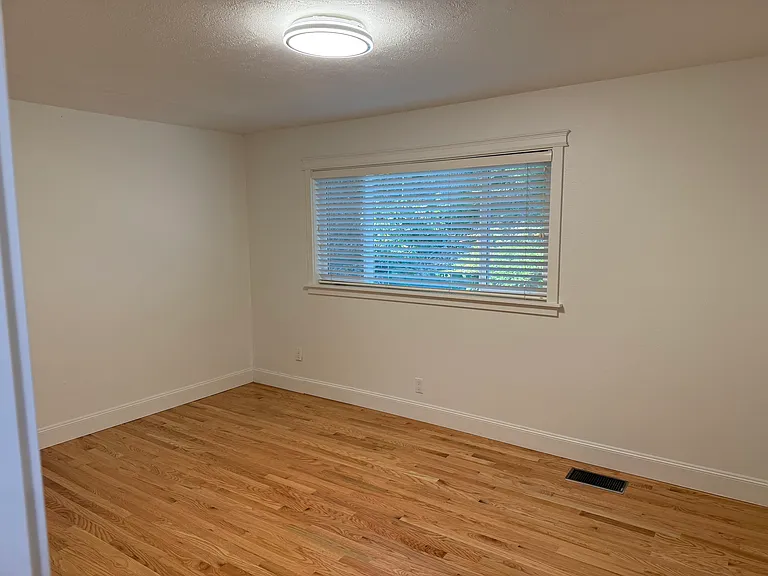 Master bedroom entrance view of second window