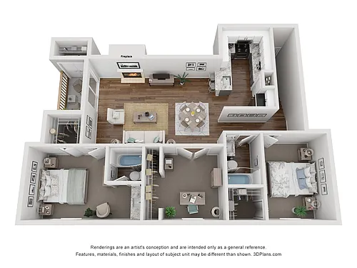 Floor plan St. Augustine - Classic