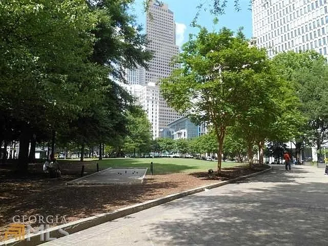 Bocce anyone? Games, playground, fountains and nearly two ac