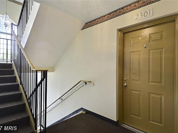 Interior hallway to front door