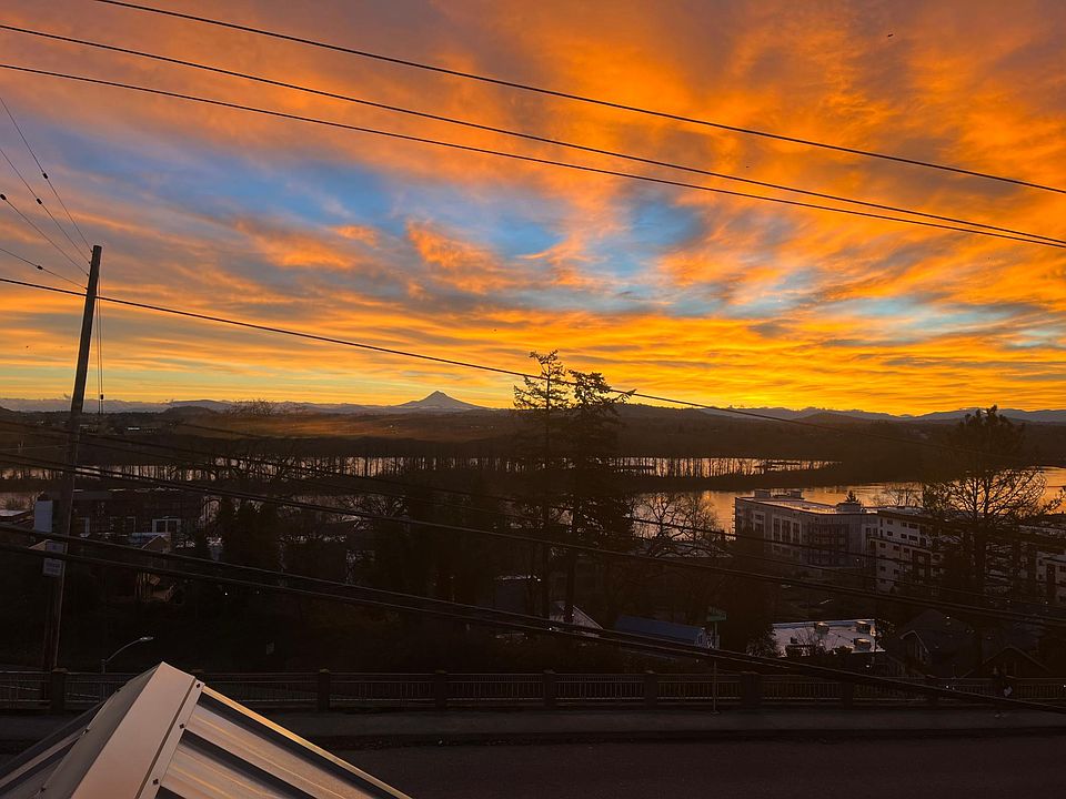 view from the front porch every morning