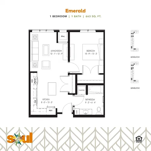 Floor plan Emerald