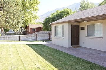 Lots of grass space in front yard.