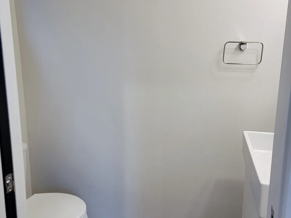 First floor half bath