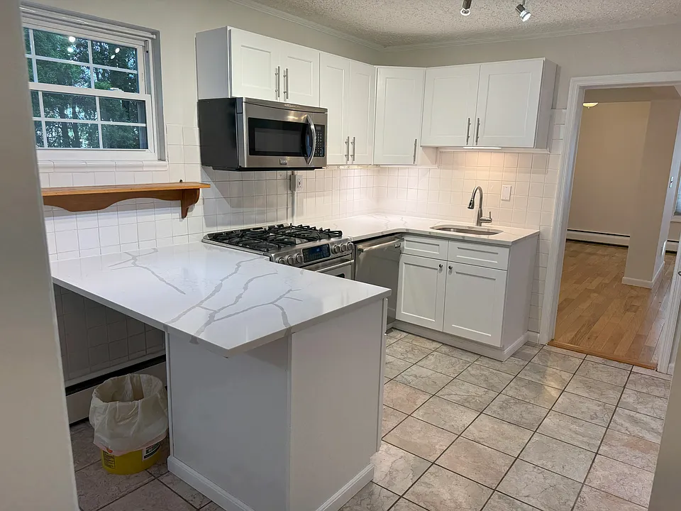 Bright Gourmet Kitchen.