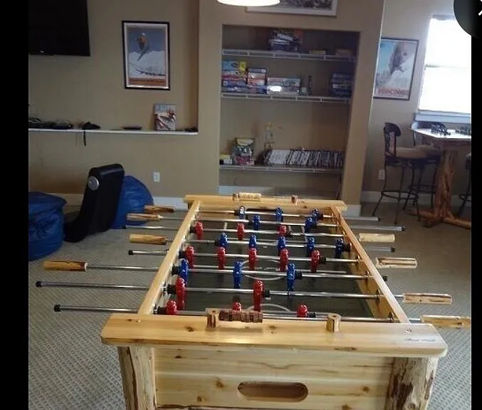 game room with fuse ball