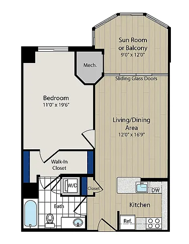 Floor plan Jefferson