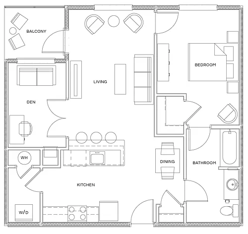 Floor plan The Roudin