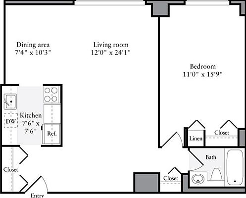 2nd image of 750 Columbus Ave APT 8B
