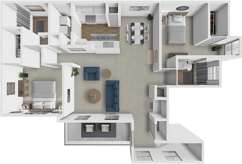 Floor plan Ellington