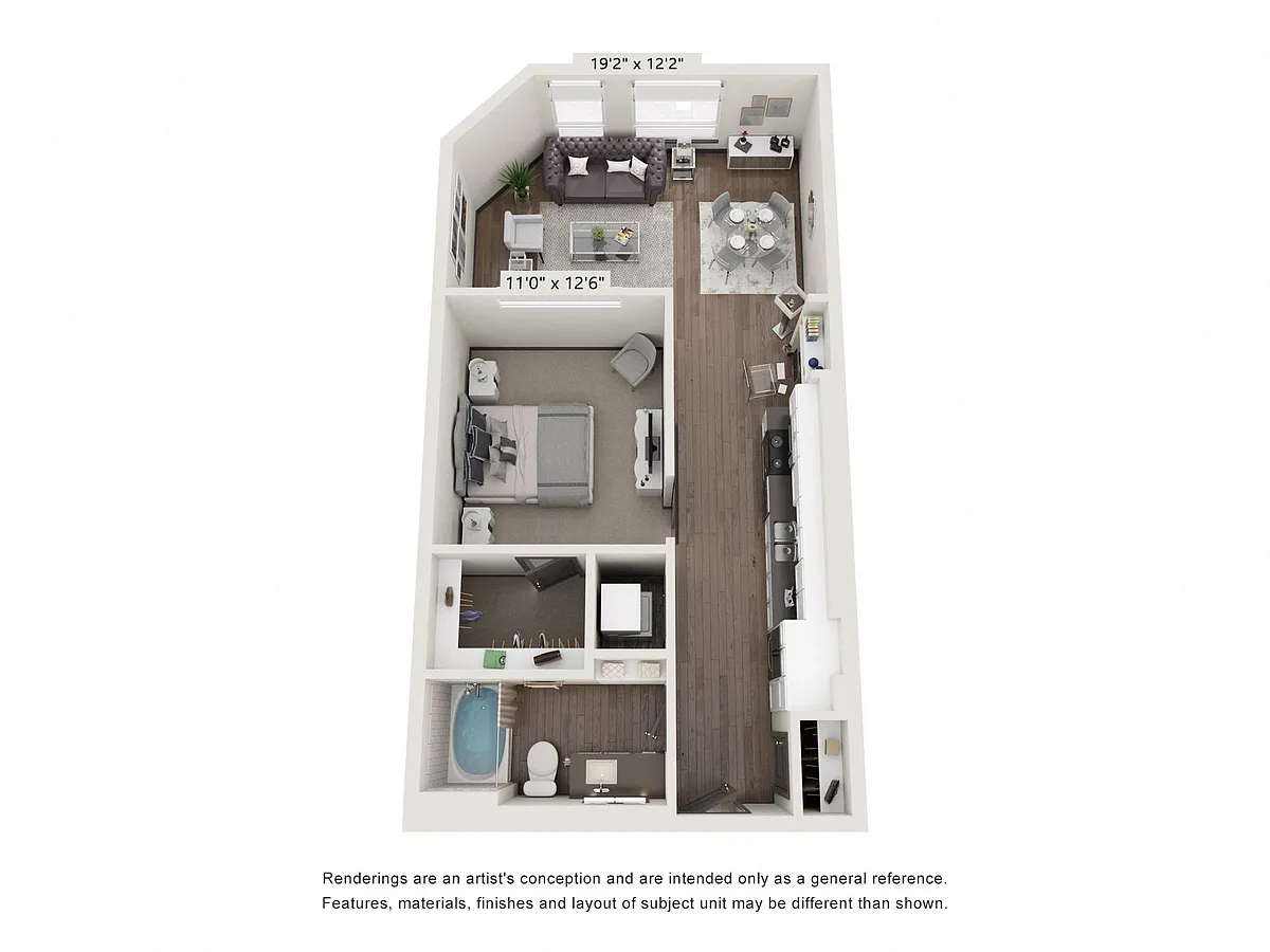Floor plan A1C