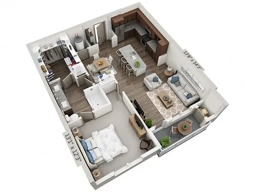 Floor plan Espressivo