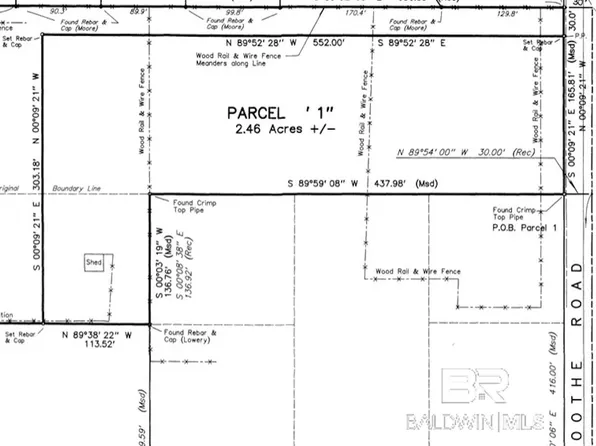 0 Boothe Rd #0, Fairhope, AL 36532